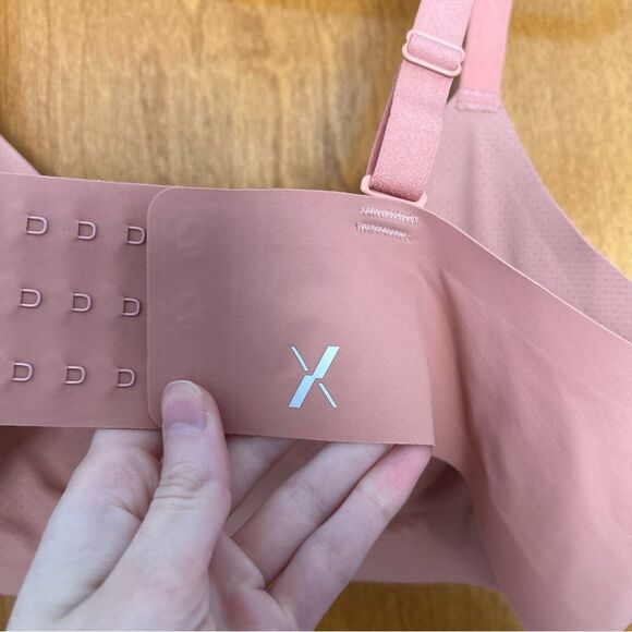 Knix Seamless Wireless V-Neck Bra Size 3 36B 38B 36C - Picture 6 of 8